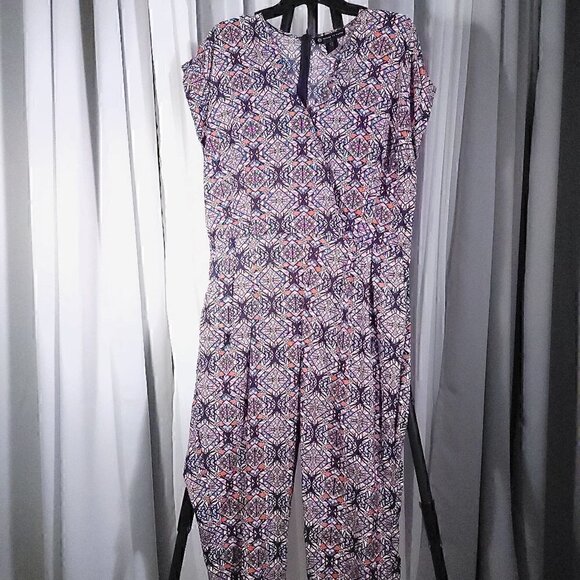 Fashion To Figure Print Romper Size 1 (1X in FTF conversion) - Picture 1 of 8